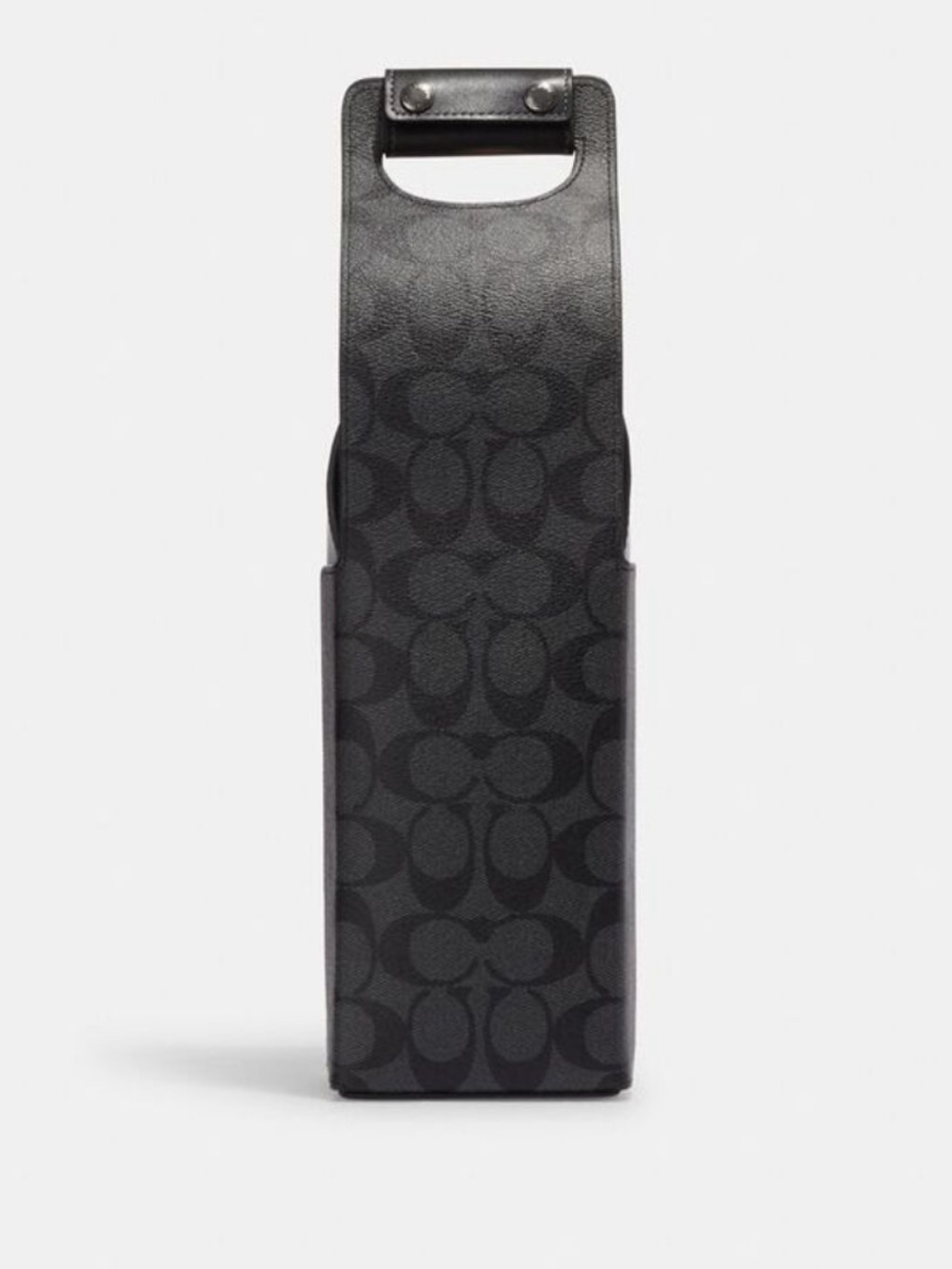 Coach Black Signature Wine Carrier